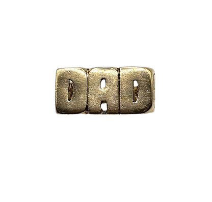 Dad Ring - 9ct Gold - Size R