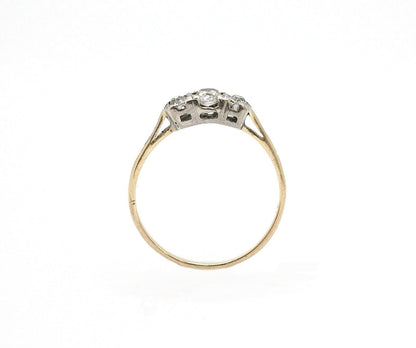 Diamond Trilogy Ring