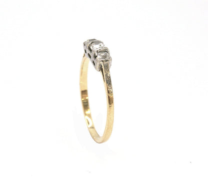 Diamond Trilogy Ring